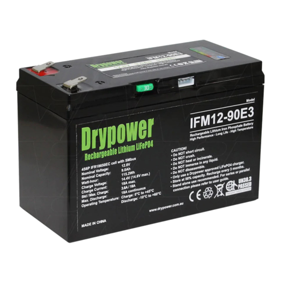 Drypower IFM12-90E3 User Manual