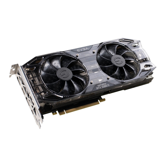 EVGA GeForce RTX 2080Ti Installation Manual