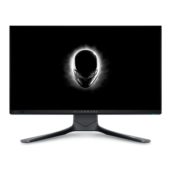 Dell Alienware AW2521H Manuals