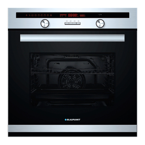 Blaupunkt 5B36N0250 Built-In Oven Manuals