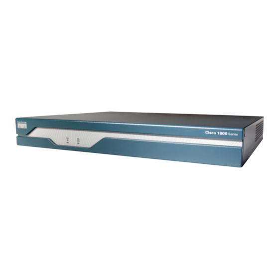 Cisco 1801 Datasheet