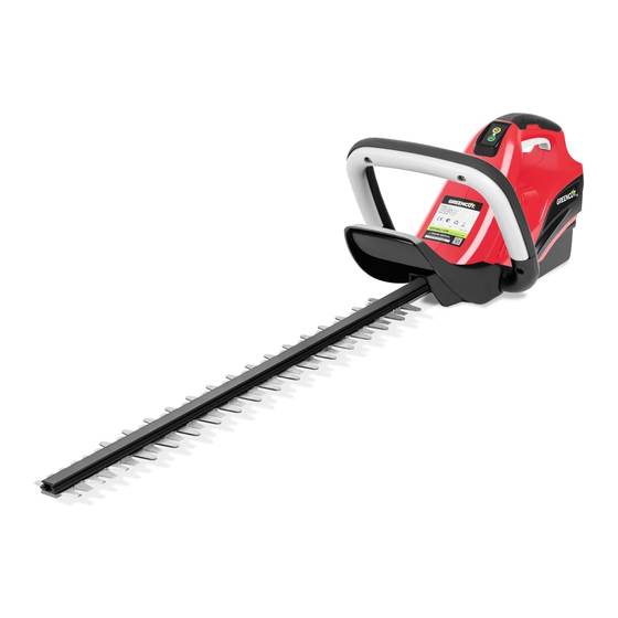Greencut GHT400L Cordless Hedge Trimmer Manuals