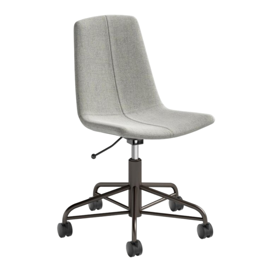 Steelcase west elm Nimbus Customer Service Instructions