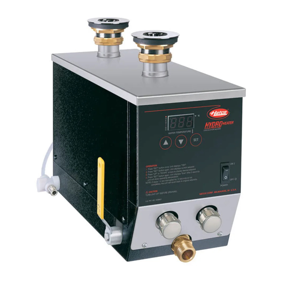 Hatco 3CS2-3 Replacement Parts List Manual