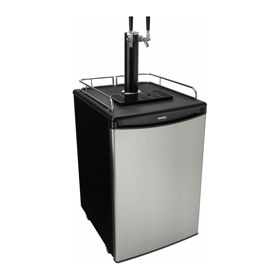 Danby DKC054A1BSL2DB - 5.4 cu. ft. Dual-Tap Keg Cooler Manual