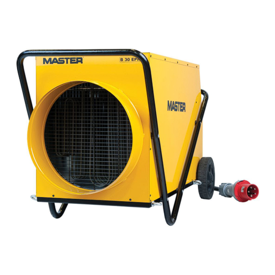 MCS Master B 18 EPR User And Maintenance Book