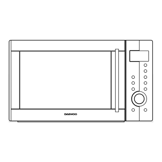 Daewoo KOC-924T Owner's Manual