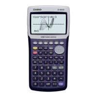 Casio fx-9860G AU PLUS User Manual