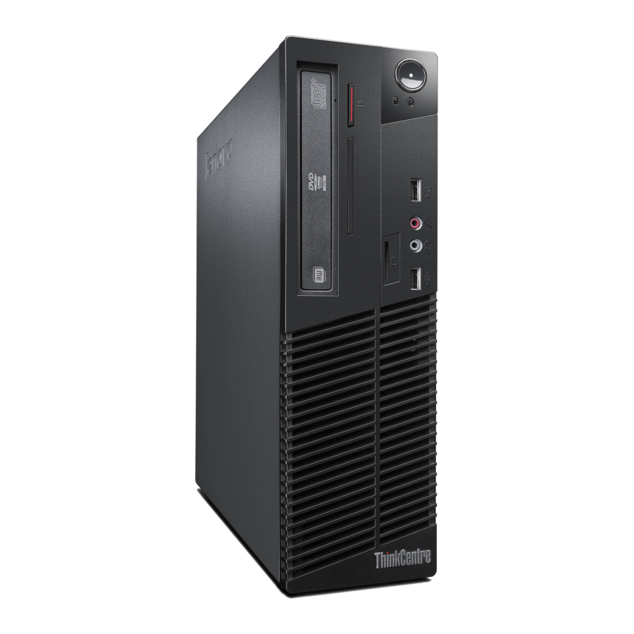 Lenovo ThinkCentre M72e Uputstvo Za Korisnike