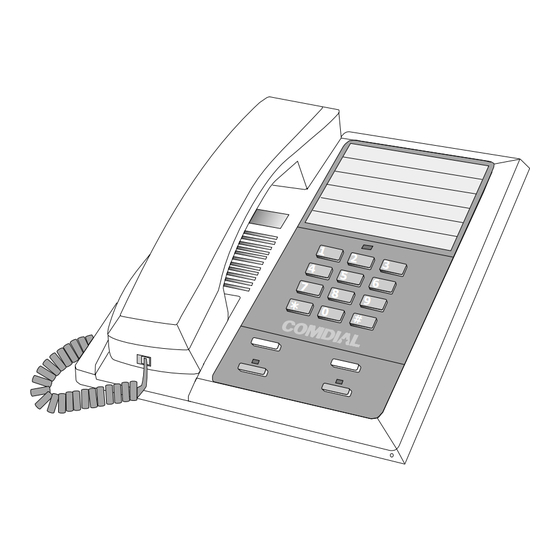 Comdial GCA70-25 Station User's Manual