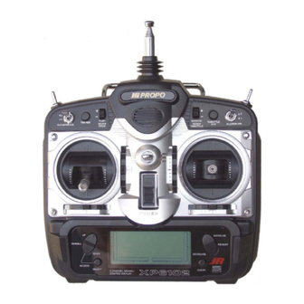 Horizon Hobby JR XP6102 Programming Manual
