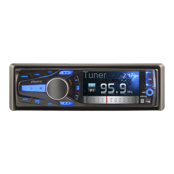 Axxera AXD430 Installation & Owner's Manual