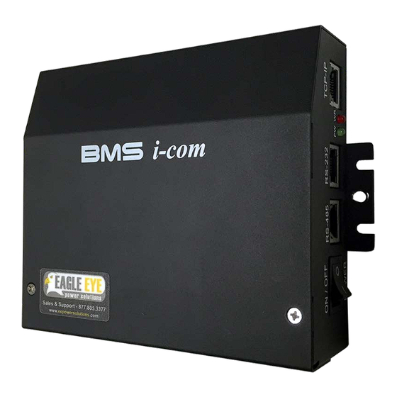 Eagle Eye BMS-icom Manuals