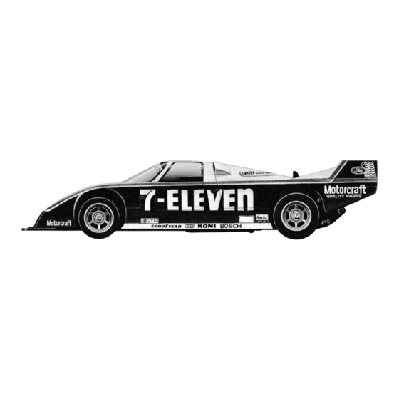 Tamiya Tamtech Ford Mustang Probe GTP Manual