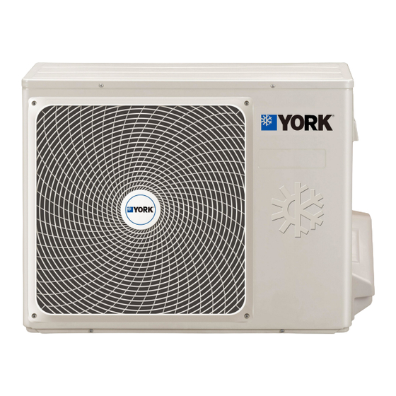 Johnson Controls York YH9FYC12BAH-A-X Service Manual