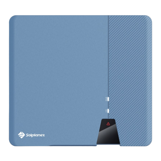 Solplanet ASW S Series User Manual