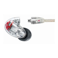 Shure Sound Isolating SE 846CL Instruction Manual