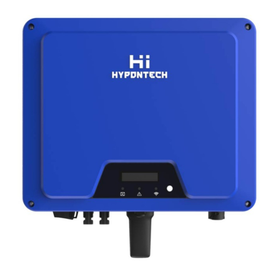 Hypontech HPT Series User Manual