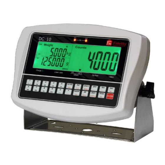 Fidelity Measurement DC-10 Instruments Manuals