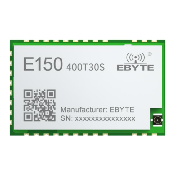 Ebyte E150-400T30S Manuals