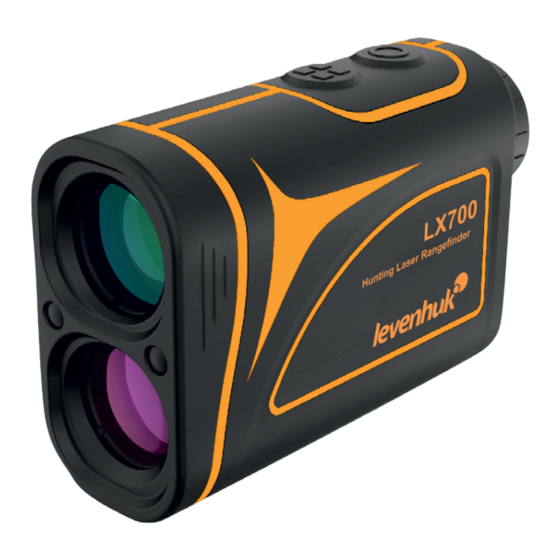 Levenhuk LX700 Hunting Laser Rangefinder Manuals