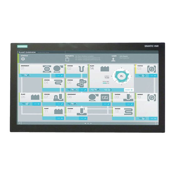 Siemens SIMATIC IPC PX-39A Manuals