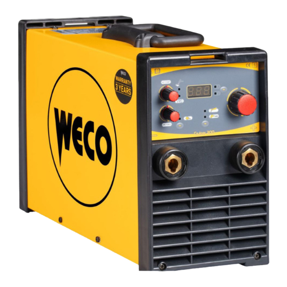 Weco Cruiser 200 Instruction Manual