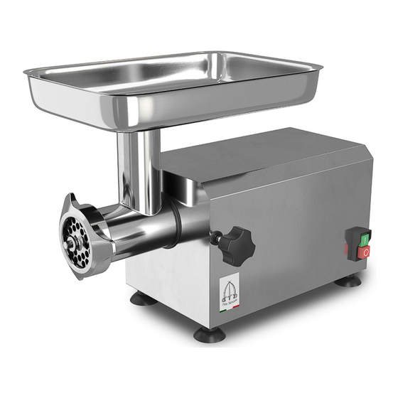Tre Spade TC 12 PRO INOX DELUXE Instructions For Use Manual