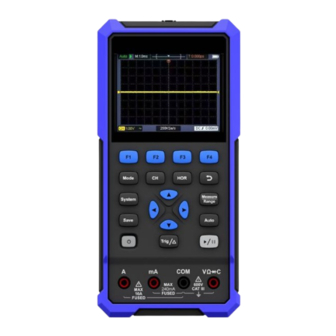 Owon HDS241 Quick Manual