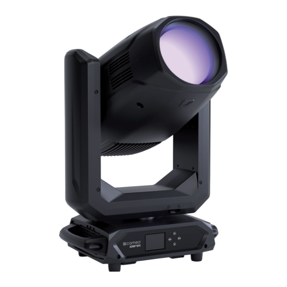 Cameo AZOR SP2 Manuals