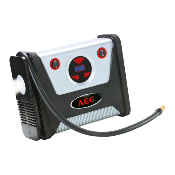 AEG KD 7.0 Operation And Safety Notes