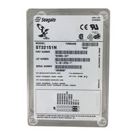 Seagate HAWK ST32151WC Installation Manual