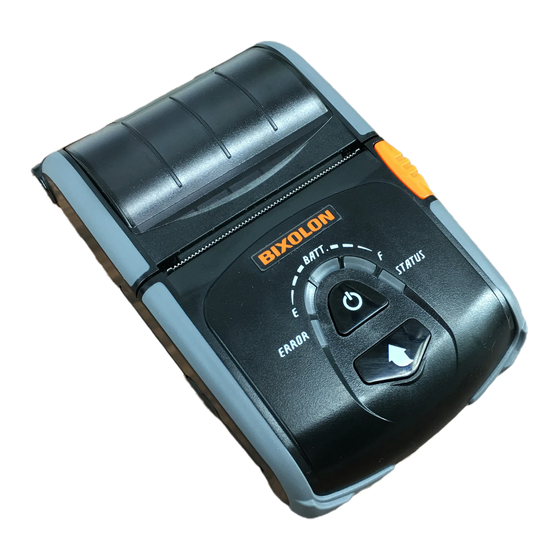 BIXOLON SPP-R200II Command Manual
