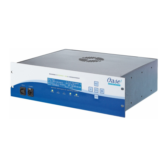 Oase WECS II 2048/DMX/02 Operating Instructions Manual