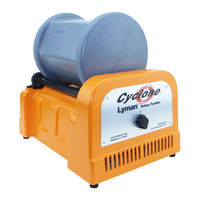 Lyman CYCLONE ROTARY TUMBLER Instruction Manual