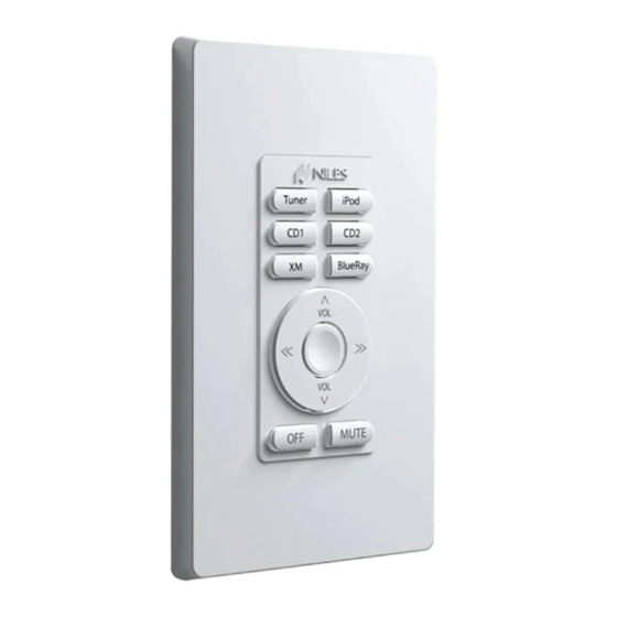 Niles SOLO-61R User Manual