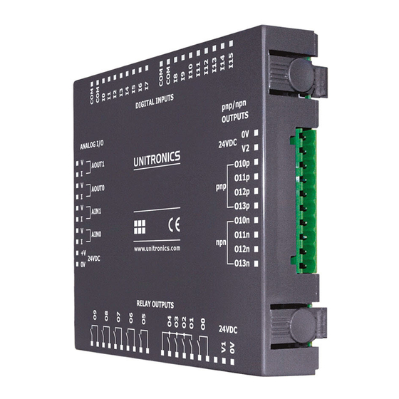 Unitronics V200-18-E62B Manual