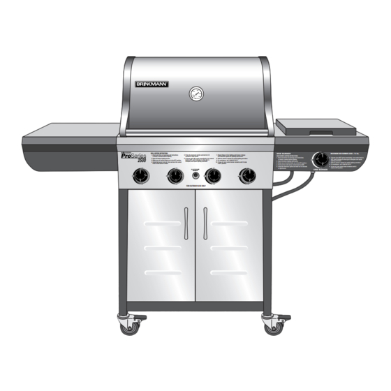 Brinkmann 2500 Pro Series Owner's Manual