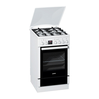 Gorenje K55320 Manuals