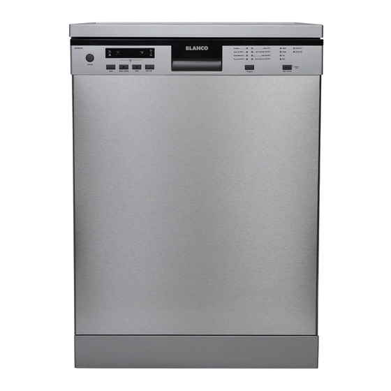 Blanco BDW3458X Instruction Manual