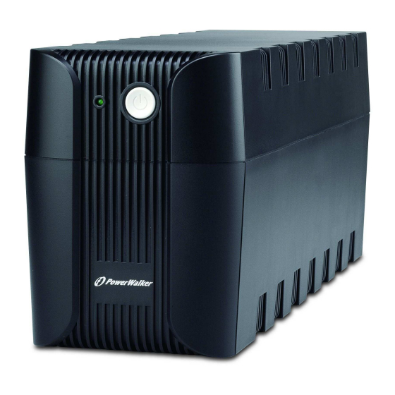 PowerWalker  VI 400 SE Quick Start Manual
