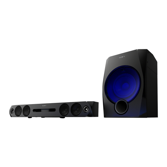 Sony SA-WGT1 Service Manual
