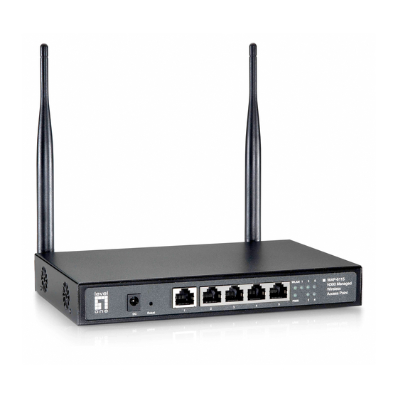 LevelOne WAP-6015 Quick Installation Manual
