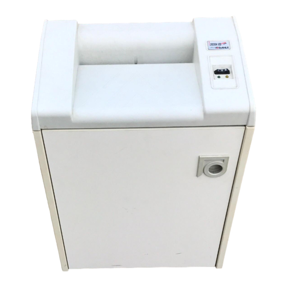 Dahle 20304 ES Operating	 Instruction