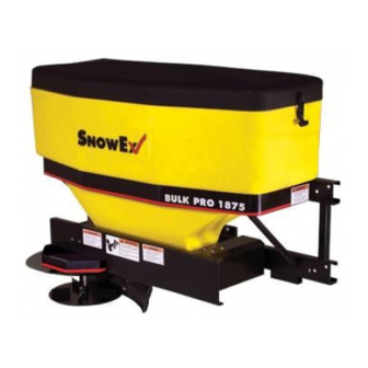 SnowEx Bulk Pro 1575 Owner's Manual