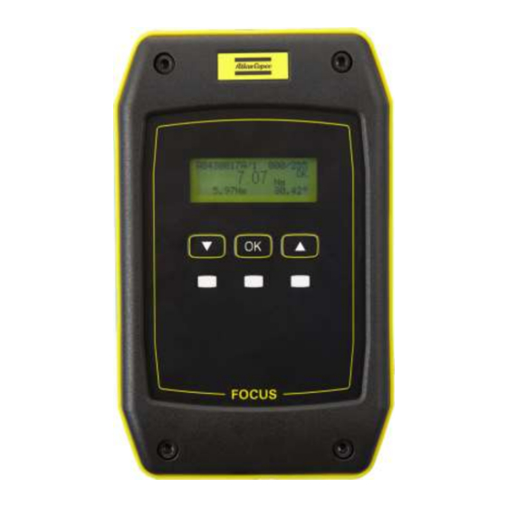Atlas Copco FOCUS 60 User Manual