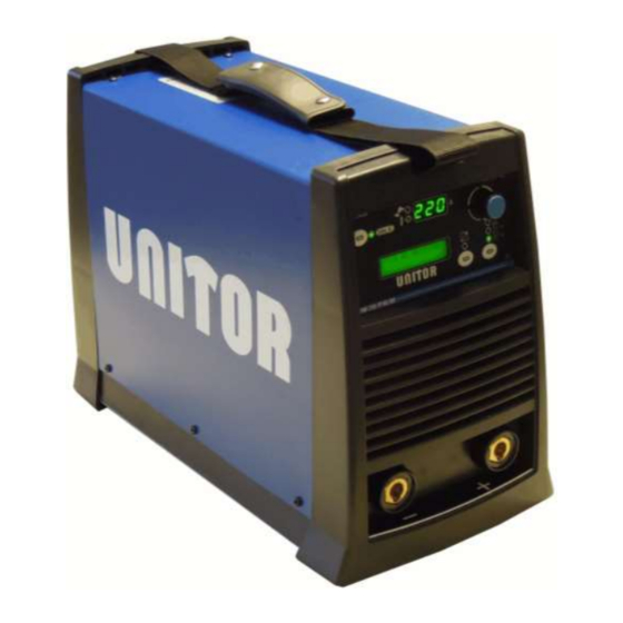 Unitor UWI-230TP Assembly & Preparation Manual