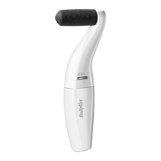 BaByliss PEDI SECRET Precision Manual