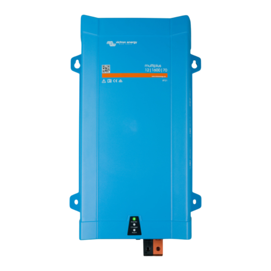 Victron energy MultiPlus 12 1600 70 230V Manual