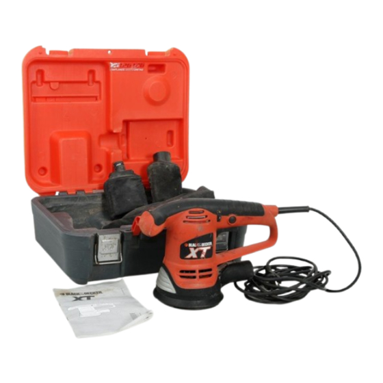 Black & Decker XTA90E Manual